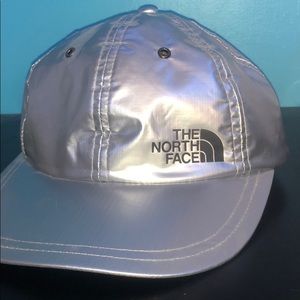 Supreme The North Face Metallic (6-Panel Silver)